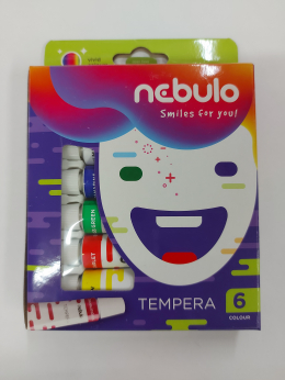 Tempera festék Nebuló 6dbx12ml NTF-6-12 