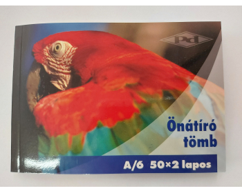 Önátíró tömb pd A/6 50x2 lapos 