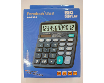 Számológép Panatech PA-837A asztali napelemes 